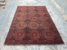 Turkmeni saruki Tribal rug handmade Afghan vintage antique rug 181×126 cm picture
