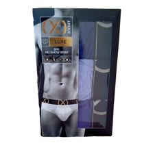 Men's 2xist Briefs Underwear Luxe No Show 3 Pack M (32-34) picture