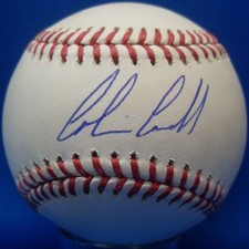 MLB Holo & Fanatics Corbin Carroll Autographed Signed Robert D. Manfred Baseball picture