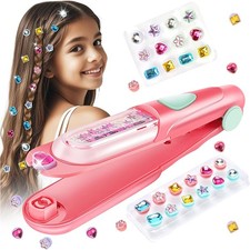 Girls Hair Gem Stamper Kit Bling Hair Jewels with Reusable Shining Diamonds Gift picture