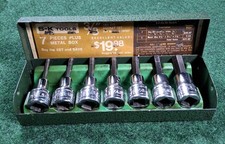 VINTAGE 7 Piece SK Tools 3/8