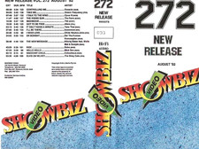 SHOWBIZ 272 RELEASE    VHS VIDEO PAL~ A RARE FIND picture