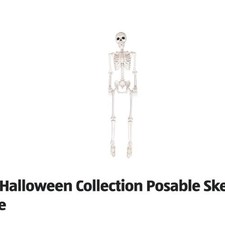 ALDI The Halloween Collection Posable Skeleton, Bone AOS picture