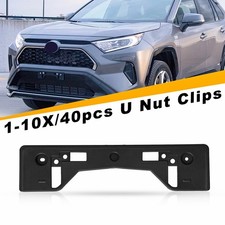 1-10x Front License Plate Tag Holder Bracket For 2019 20 21 22 2023 Toyota RAV4 picture