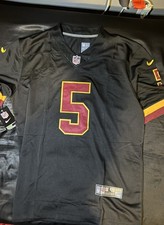 Jayden Daniels #5 Black Embroidered Jersey Sizes L picture