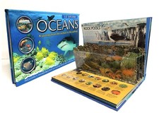 3-D Explorer: Oceans Pop Up Book by Jen Green Hardcover Educational RARE New picture