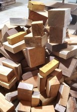 20Lbs /Value Hardwood Scrap Turning Blanks,Black Walnuts, Oak, Ambrosia Maple. picture