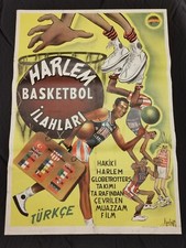 The Harlem Globetrotters Original Vintage Movie Poster Turkish 1951 picture