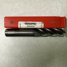 Accupro 3/4 Endmill, 2 1/4” LOC,  .030R, 5” OAL 4 Flute Carbide ALTiCrN CNC Tool picture