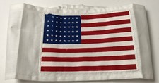 WWII US AIRBORNE 82ND 101ST PARATROOPER D-DAY INVASION SLEEVE FLAG BRASSARD picture