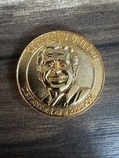 Citizens United Defender of Freedom President George W Bush POTUS Challenge Coin picture