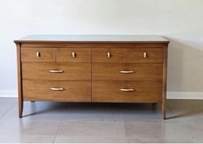 Authentic Mid-Century Modern Drexel Dresser by John Van Koert | Walnut picture
