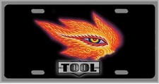 L@@K Tool Flaming Eye Car Vanity Tag  License Plate picture