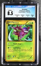 Virizion 103/101 Secret Rare Holo Plasma Blast Pokemon CGC 8.5 Nm/mint+ picture