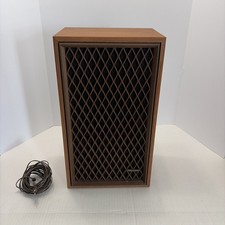 Realistic Nova 5 Vtg Speaker Single Lattice Grill Radioshack Tested Works picture