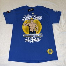 WWE Authentic John Cena Wrestlepalooza Alternate Blue Shirt Indianapolis Indiana picture