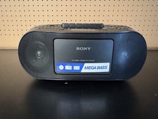 Sony CFD-S50 CD Cassette Boombox AM/FM Radio - NO POWER CORD Bad Cassette picture