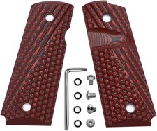 1911 G10 Grips, Compact Size Officer OPS Texture 6 Color Options picture