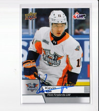 KEVIN HE autographed SIGNED '25/26 FLINT FIREBIRDS Upper Deck CHL card picture