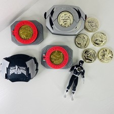Vtg Bandai 1993 Mighty Morphin Power Rangers Morpher w/ Coins Bundle PLEASE READ picture