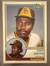 2006 Topps Rookie of the Week 1983 Topps # 482 Tony Gwynn -- Padres 1983Reprint picture