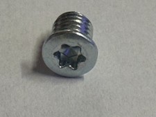 8-32 x 5/16 Low Profile Torx Pan Screw - Taper Thread Steel Hardened Zinc 1000pc picture