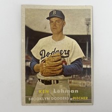 1957 Topps - Ken Lehman #366 picture