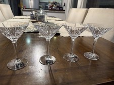 Mikasa ARCTIC LIGHTS Martini Glass SET OF 4 Fast Shipping picture