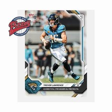 Trevor Lawrence Jaguars 2026-27 NFL Topps NOW Card 33 Presale picture