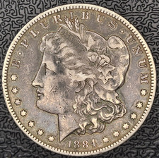 1884-S San Francisco Silver Morgan Dollar picture