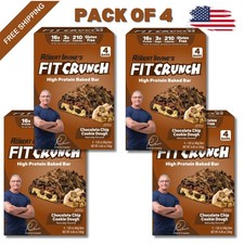 Chef Robert Irvine’s Fit Crunch Chocolate Chip Cookie, Protein Baked Bars 16/Pk picture
