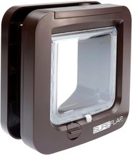 Battery powered Microchip Pet Door dog and cat flap door with microchip picture
