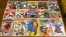 Vintage SPIDER-MAN Lot of 16 Comics MARVEL Amazing Web Team-Up + More picture