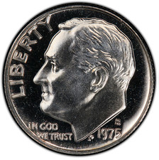 1975-S Proof Roosevelt Dime 10C picture