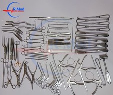 Basic Craniotomy & Laminectomy Surgical Orthopedic Spinal Instruments 78 Pcs Set picture