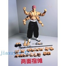 Custom 1/12 Jujutsu Kaisen Ryomen Sukuna PVC Action Figure Model Collection Toy picture