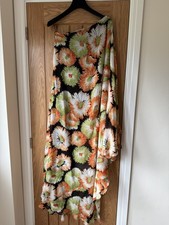 ZARA WOMAN ZW COLLECTION ASYMMETRIC PRINT DRESS Size XS - NEW picture