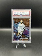 2022-23 Topps Crystal Premium UCL Cristiano Ronaldo #71 Orange Crystal /25 PSA 9 picture
