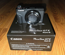 Canon PowerShot G7 X Mark III 20.1MP Point & Shoot 4K Digital Camera - Black picture