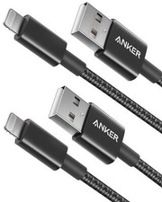 Anker iPhone Charger Cable, (2-Pack) 6ft USB-A to Lightning MFI Certified picture