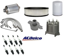Tune Up Kit (OEM Wires & Plugs) 88-93 for Chevrolet GMC C&K1500 5.0L 5.7L 4x4 picture