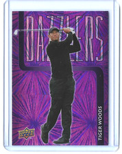 2026 Upper Deck #DZ-20 Tiger Woods Dazzlers Purple picture