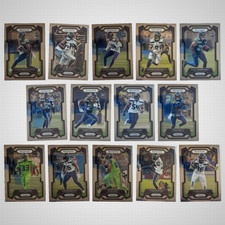 2023 Panini Prizm Seattle Seahawks Base Team Set 14 Cards Jaxon Smith-Njigba RC picture