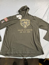 Nike Chicago Bears Salute To Service Men’s Long Sleeve Shirt Size XXL picture