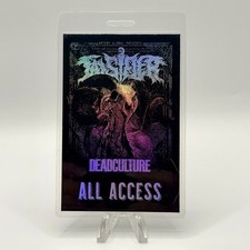 Falsifier Deadcultre 2019 Canadian Tour All Access Hologram Pass picture
