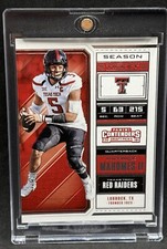 Patrick Mahomes RARE ROOKIE  TICKET INVESTMENT CARD  PANINI CHIEFS MVP MINT picture