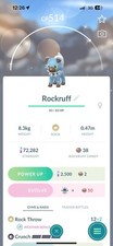 Shiny Rockruff - Can evolve Lycanroc (Dusk Form) - mini P T C picture