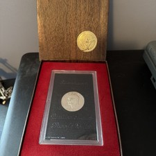 1971-S Eisenhower Dollar 40% SILVER - PROOF in plastic Case picture