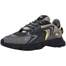 Lacoste L003 Neo-223-1 SMA Men's Sneakers Lace-Up Shoes Khaki/Green picture