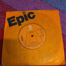 abba 3 x orange epic promo label vinyl - chiquitita/take a chance/summer night picture